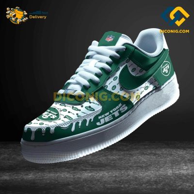 NFL New York Jets Air Force 1 Custom Shoes DICONIG FASHION