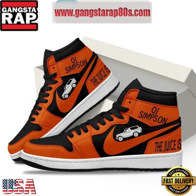 O. J. Simpson The Juice Is Loose Air Jordan 1 Sneakers Shoes