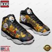 NFL PITTSBURGH STEELERS New Design Air Jordan 13 Running Sneakers Shoes Gift For Fans