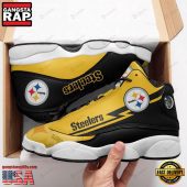NFL Pittsburgh Steelers BLACK JD 13 Sneakers Shoes