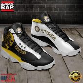 NFL Pittsburgh Steelers Sport New Design Air Jordan 13 Running Sneakers Shoes