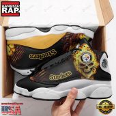 NFL Pittsburgh Steelers Sport Team New Design Air Jordan 13 Running Sneakers Shoes