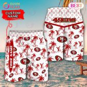 Nfl San Francisco 49ers Louis Vuitton Logo Pattern Hawaiian Shirt Shorts 3 Jarw1.jpg - demo10
