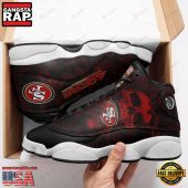 NFL San Francisco 49ers Sport New Design Air Jordan 13 Running Sneakers Shoes
