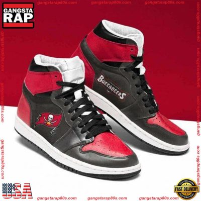 NFL Tampa Bay Buccaneers Football Logo Team Air Jordan 1 Running Sneakers Shoes