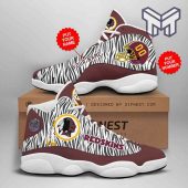 Nfl Washington Redskins Air Jordan 13custom Shoes White Black J13 Shoes.jpg - demo10