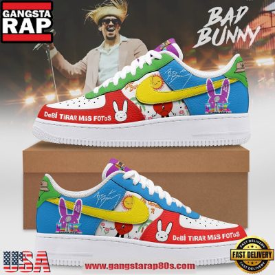 NFL x Bad Bunny Super Bowl LX 2026 Air Force 1 Running Sneakers Shoes