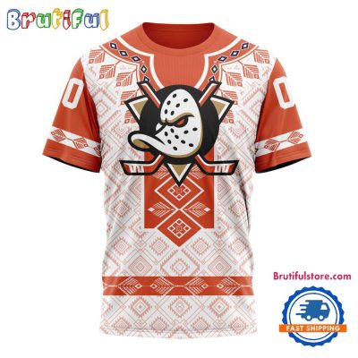 NHL Anaheim Ducks Hockey Team Native Heritage Design T Shirt, Hoodie, Sweatshirt