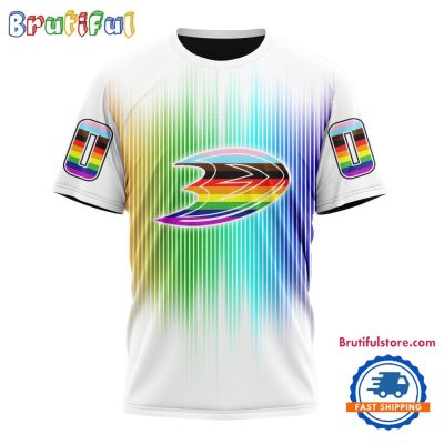 NHL Anaheim Ducks Special LGBT Design For Pride Month T Shirt, Sweatshirt, Hoodie