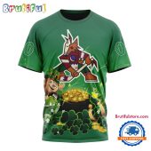 NHL Arizona Coyotes Personalize St. Patrick's Day Hockey Team T Shirt, Hoodie, Sweatshirt