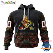 NHL Arizona Coyotes Special Design For Black History Month Hoodie, TShirt, Sweatshirt