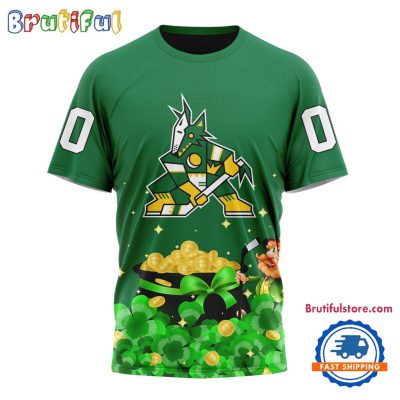 NHL Arizona Coyotes Special Design St.Patrick's Day T Shirt, Hoodie, Sweatshirt