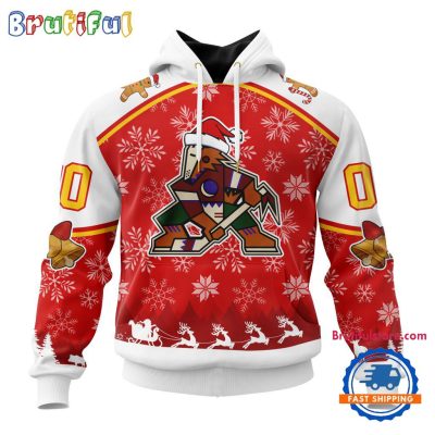 NHL Arizona Coyotes Special Santa Hats Logo Team Merry Christmas Hoodie, TShirt, Sweatshirt