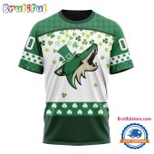 NHL Arizona Coyotes St. Patrick's Day For Hockey Fans New Design T Shirt