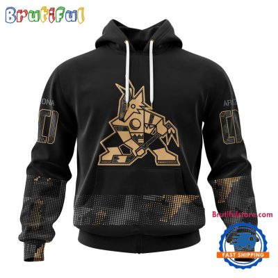 NHL Arizona Coyotes Veterans Military Appreciation Design Hoodie, Sweatshirt, TShirt