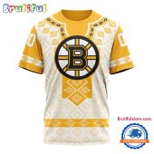 NHL Boston Bruins Hockey Team Native Heritage Design T Shirt, Hoodie, Sweatshirt