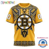 NHL Boston Bruins Special Native American Heritage Design T Shirt, Hoodie, Sweatshirt