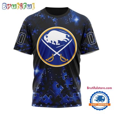 NHL Buffalo Sabres Autism Awareness Hockey New Design TShirt, Sweatshirt, Hoodie