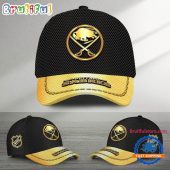 NHL Buffalo Sabres Black And Gold Design Cap Hats