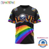 NHL Buffalo Sabres Lover LGBT Pride Month Personalized T Shirt, Hoodie, Sweatshirt