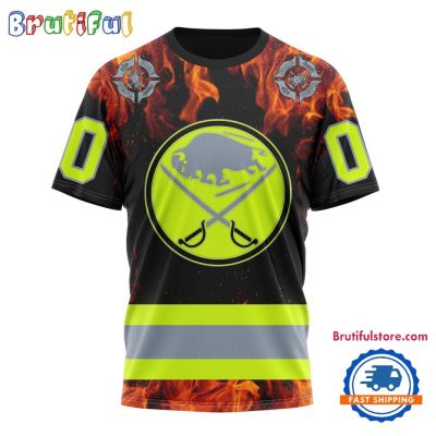 NHL Buffalo Sabres Special Honoring Firefighters Design T Shirt, Hoodie, Sweatshirt