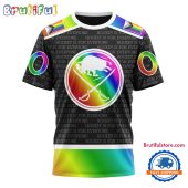 NHL Buffalo Sabres Special LGBT Pride Is For Everyone Hockey Design T Shirt, Sweatshirt, Hoodie