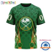 NHL Buffalo Sabres Special St. Patrick's Day All Over Print Shirts