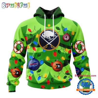 NHL Buffalo Sabres Specialized Christmass Tree Color And City's Sport Teams Hoodie, Sweatshirt, T Shirt