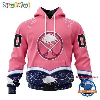 NHL Buffalo Sabres Specialized Hockey Fights Cancer Hoodie
