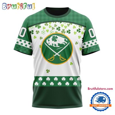 NHL Buffalo Sabres St. Patrick's Day For Hockey Fans New Design T Shirt