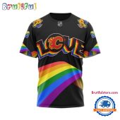 NHL Calgary Flames Lover LGBT Pride Month Personalized T Shirt, Hoodie, Sweatshirt
