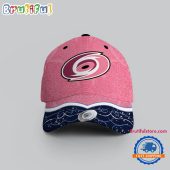 NHL Carolina Hurricanes Hockey Fights Against Cancer Design Cap