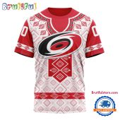 NHL Carolina Hurricanes Hockey Team Native Heritage Design T Shirt, Hoodie, Sweatshirt
