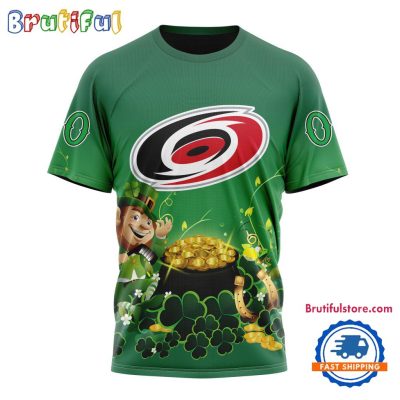 NHL Carolina Hurricanes Personalize St. Patrick's Day Hockey Team T Shirt, Hoodie, Sweatshirt