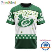 NHL Carolina Hurricanes St. Patrick's Day For Hockey Fans New Design T Shirt