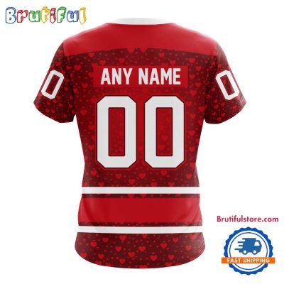 NHL Chicago Blackhawks Hockey Team Gift For Valentines Day TShirt, Sweatshirt, Hoodie