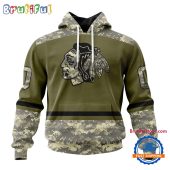 NHL Chicago Blackhawks Special Veterans Military Appreciation Hoodie, TShirt, Sweatshirt