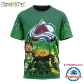 NHL Colorado Avalanche Personalize St. Patrick's Day Hockey Team T Shirt, Hoodie, Sweatshirt