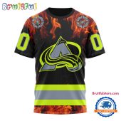 NHL Colorado Avalanche Special Honoring Firefighters Design T Shirt, Hoodie, Sweatshirt