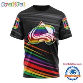 NHL Colorado Avalanche Special Pride Design Hockey Is For Everyone T Shirt, Hoodie, Sweatshirt