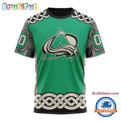 NHL Colorado Avalanche x St.Patrick's Day New Design T Shirt, Sweatshirt, Hoodie