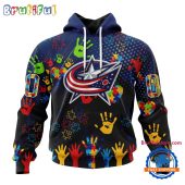 Nhl Columbus Blue Jackets Special Autism Awareness Personalization Hoodie Tshirt Sweatshirt7546.jpg - demo10