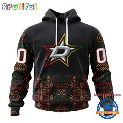 NHL Dallas Stars Special Design For Black History Month Hoodie, TShirt, Sweatshirt