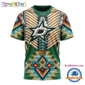 NHL Dallas Stars Special Native American Costume Hockey Team Design T Shirt, Hoodie, Sweatshirt