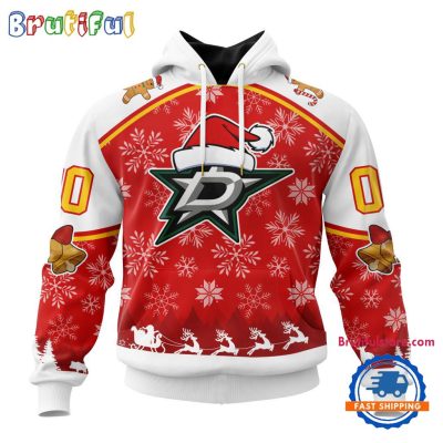 NHL Dallas Stars Special Santa Hats Logo Team Merry Christmas Hoodie, TShirt, Sweatshirt