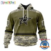 NHL Dallas Stars Special Veterans Military Appreciation Hoodie, TShirt, Sweatshirt