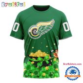 NHL Detroit Red Wings Special Design St.Patrick's Day T Shirt, Hoodie, Sweatshirt