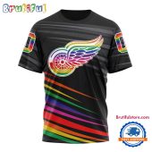 NHL Detroit Red Wings Special Pride Design Hockey Is For Everyone T Shirt, Hoodie, Sweatshirt