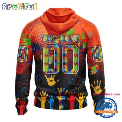 NHL Edmonton Oilers Special Autism Awareness Personalization Hoodie, TShirt, Sweatshirt