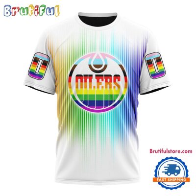 NHL Edmonton Oilers Special LGBT Design For Pride Month T Shirt, Sweatshirt, Hoodie